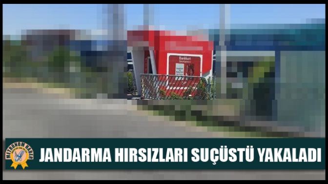 15 kamerayı saatlerce izleyen Jandarma hırsızı suçüstü yakaladı