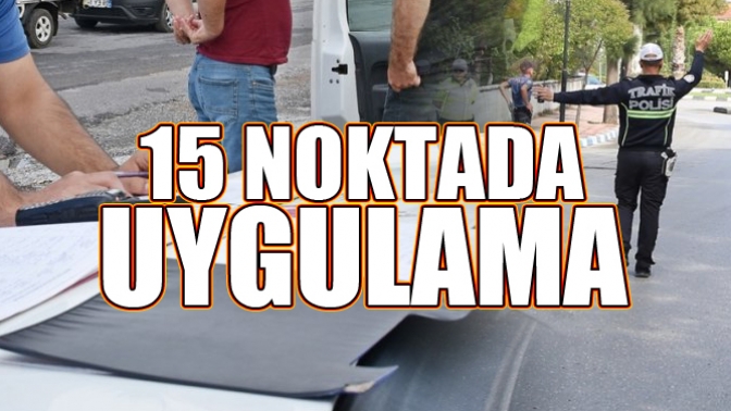 15 noktada dumansız araçlar uygulaması