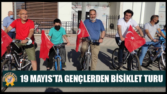 19 Mayısta Gençlerden Bisiklet Turu