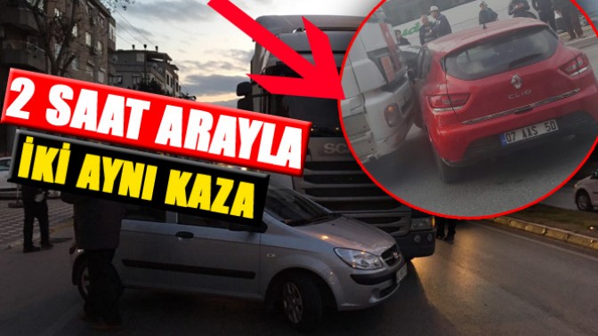 2 Saat Arayla İki Aynı Kaza