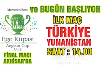 2013 Mercedes-Benz Ege Kupası Bugün Saat 14.00’de Akhisar’da Başlıyor