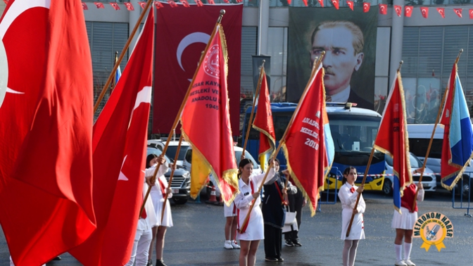 30 Ağustos Zafer Bayramının 100. Yılı Coşkuyla Kutlandı