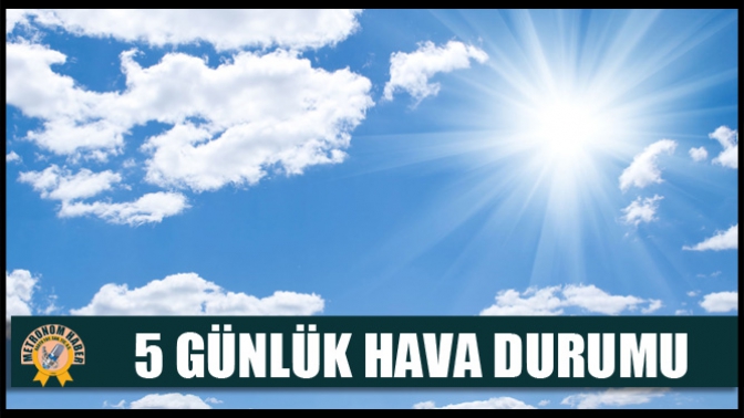 5 Günlük Hava Durumu