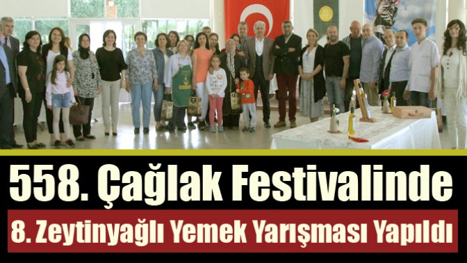 558. Çağlak Festivalinde 8. Zeytinyağlı Yemek Yarışması Yapıldı