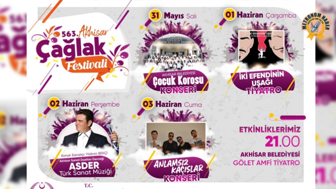 563.Çağlak Festivali İkinci Hafta Da Devam Ediyor