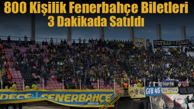 800 Kişilik Fenerbahçe Biletleri 3 Dakikada Satıldı