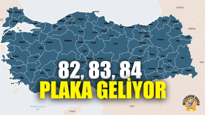 82, 83, 84 Plaka Geliyor