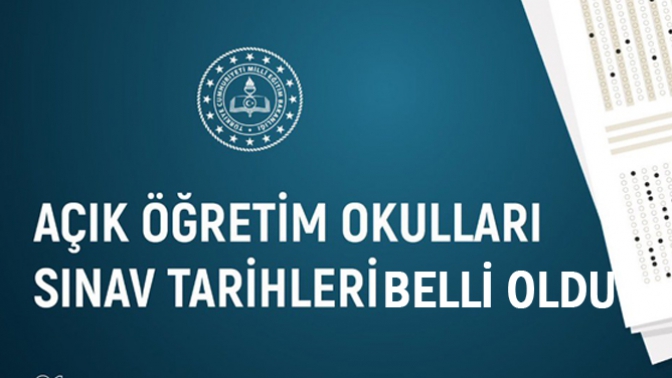 Açıköğretim Sınav Tarihleri Belli Oldu