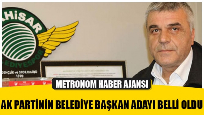 AK Parti Akhisar Belediye Başkan Adayı Belli oldu