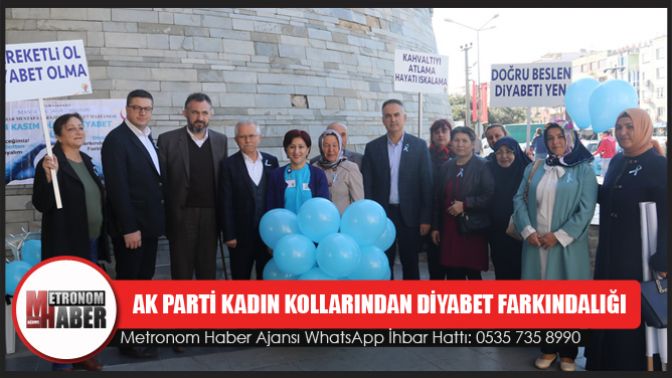 Ak Parti Kadın Kollarından Diyabet Farkındalığı