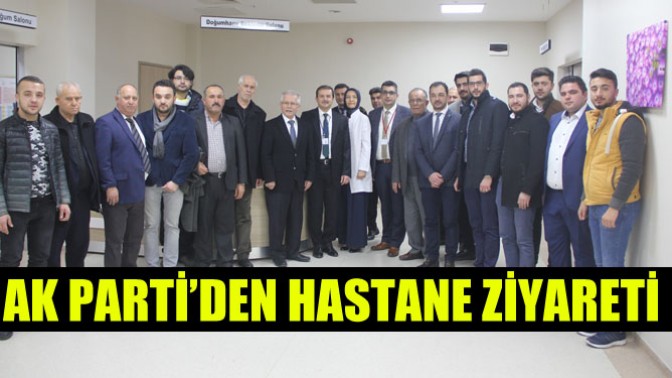 Ak Partiden Hastane Ziyareti