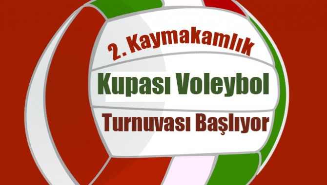 Akhisar 2. Kaymakamlık Kupası Voleybol Turnuvası Başlıyor