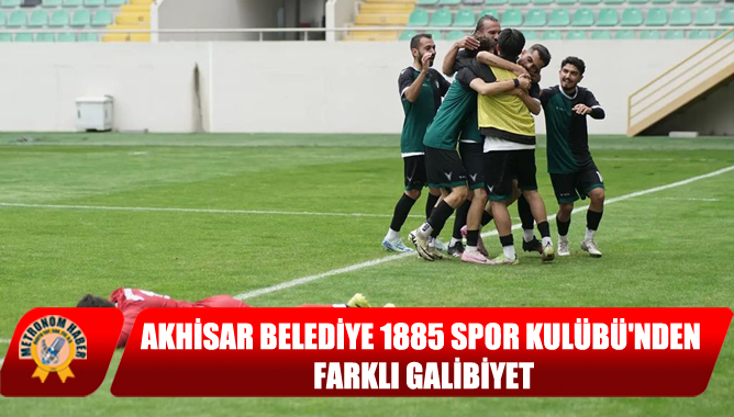 Akhisar Belediye 1885 Spor Kulübünden Farklı Galibiyet