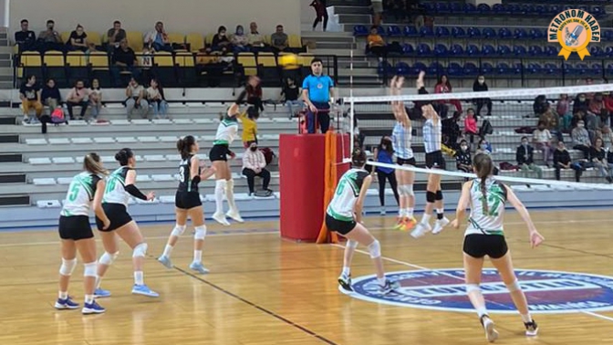 Akhisar Belediye Voleybol Takımı, Turgutlu Deplasmanında Güldü