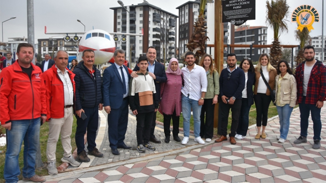 Akhisar Belediyesi’nin yeni parkına şehit polisin adı verildi