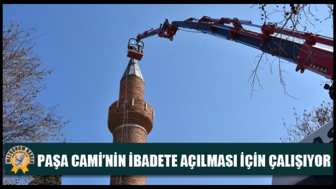 Akhisar Belediyesi, Paşa Cami’nin İbadete Açılması İçin Çalışıyor