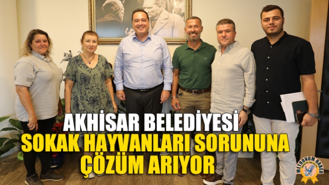 Akhisar Belediyesi, Sokak Hayvanları Sorununa Çözüm Arıyor