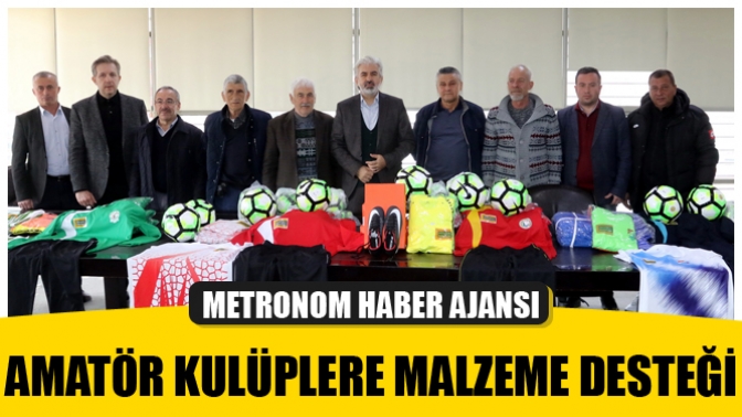 Akhisar Belediyesinden amatör kulüplere malzeme desteği