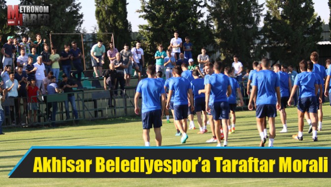 Akhisar Belediyespor’a Taraftar Morali