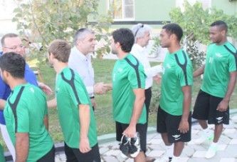 Akhisar Belediyespor’da Bayramlaşma