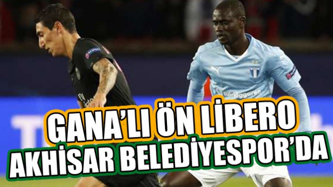 Akhisar Belediyespor Gana’lı Ön Libero ile Sözleşme İmzaladı