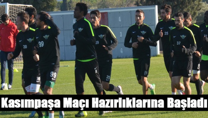 Akhisar Belediyespor, Kasımpaşa Maçı Hazırlıklarına Başladı