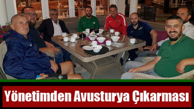 Akhisar Belediyespor Yönetiminden Avusturya Kampına Çıkarma