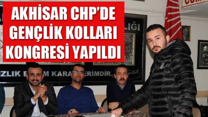 Akhisar Chp’de Gençlik Kolları Kongresi Yapıldı