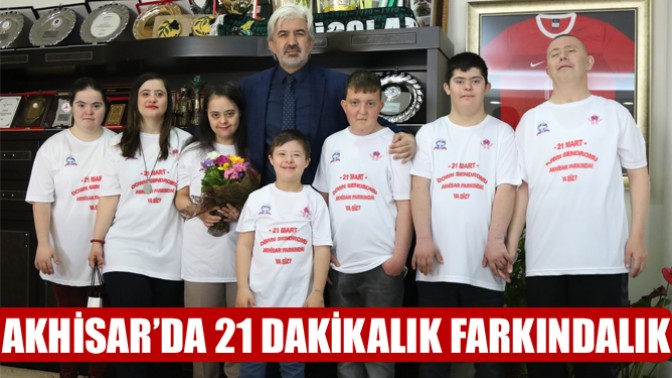 Akhisar’da 21 Dakikalık Farkındalık