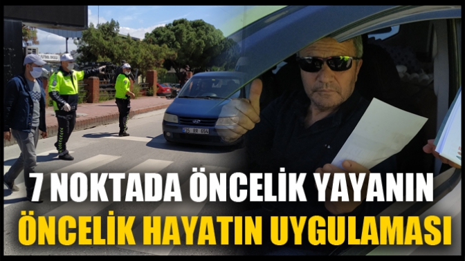 Akhisar’da 7 Noktada Öncelik Yayanın, Öncelik Hayatın Uygulaması