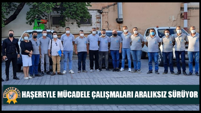 Akhisar’da Haşereyle Mücadele Çalışmaları Aralıksız Sürüyor