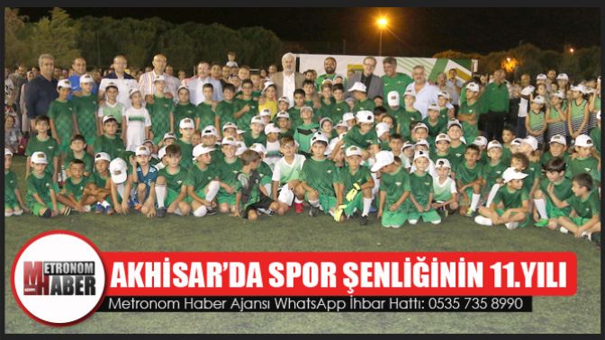 Akhisar’da spor şenliğinin 11.yılı