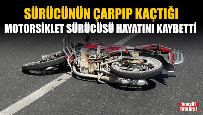 Akhisar’da sürücünün vurup kaçtığı motosikletli hayatını kaybetti