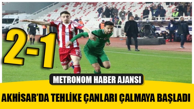 Akhisar’da Tehlike Çanları Çalmaya Başladı