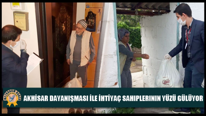 Akhisar Dayanışması ile İhtiyaç Sahiplerinin Yüzü Gülüyor