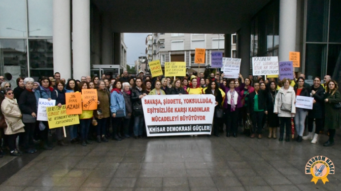 Akhisar Demokrasi Güçleri, Kadın Hakları İçin Bir Araya Geldi