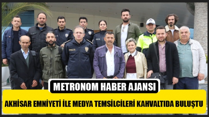 Akhisar Emniyeti İle Medya Temsilcileri Kahvaltıda Buluştu