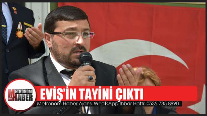 Akhisar eski ilçe müftüsü Yusuf Eviş’in Tayini Çıktı