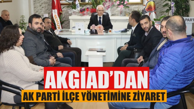 Akhisar Genç İş Adamları’ndan, AK Parti İlçe Teşkilatına ziyaret