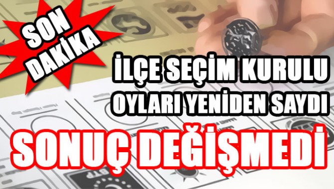 Akhisar İlçe Seçim Kurulu İtirazları İnceledi! İşte Değişen Oylar!