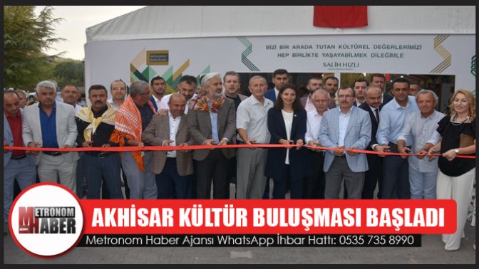 Akhisar Kültür Buluşması başladı