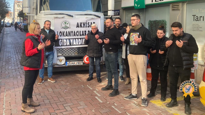 Akhisar Lokantacılar Odası’ndan Deprem Bölgesine 14 Mobil Mutfak