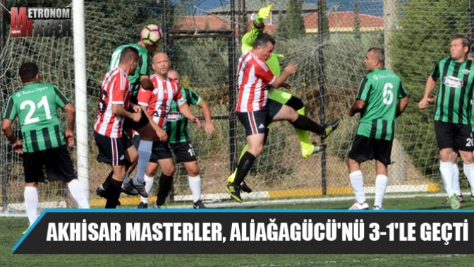 Akhisar Masterler, Aliağagücünü 3-1le geçti