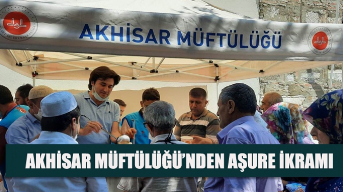 Akhisar Müftülüğünden Aşure İkramı