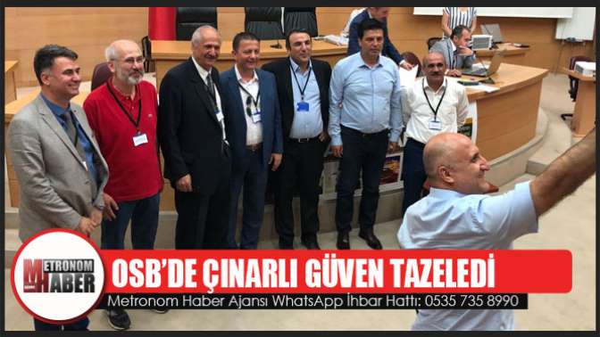 Akhisar OSB’de Ali Çınarlı güven tazeledi