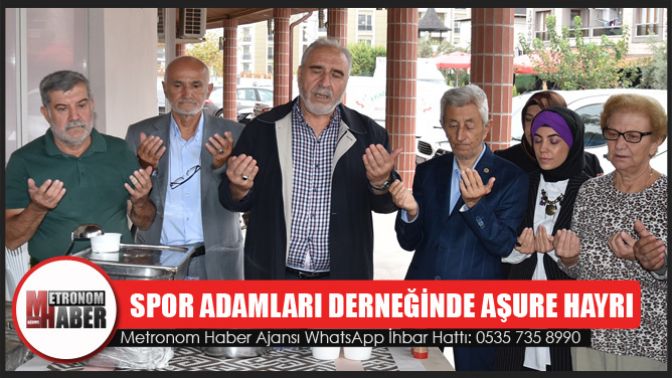 Akhisar Spor Adamları Derneğinde Aşure Hayrı