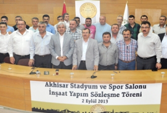 Akhisar Stadyumu Yapım Sözleşmesi İmzalandı