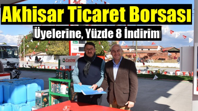 Akhisar Ticaret Borsası üyelerine Aytemiz Akaryakıt’tan yüzde 8 indirim