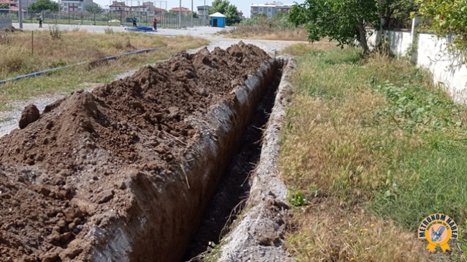 Akhisar Ulucami Mahallesinde Kısmi İçme Suyu Hattı Döşendi