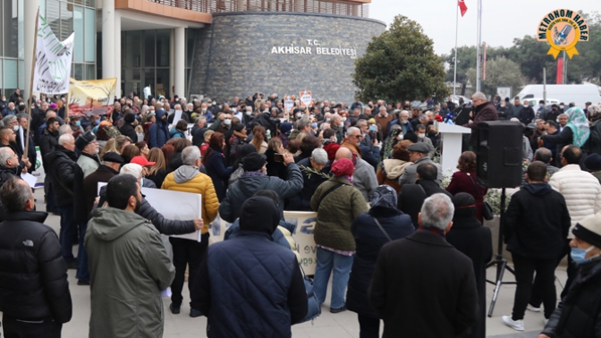 Akhisar Zeytinime dokunma dedi